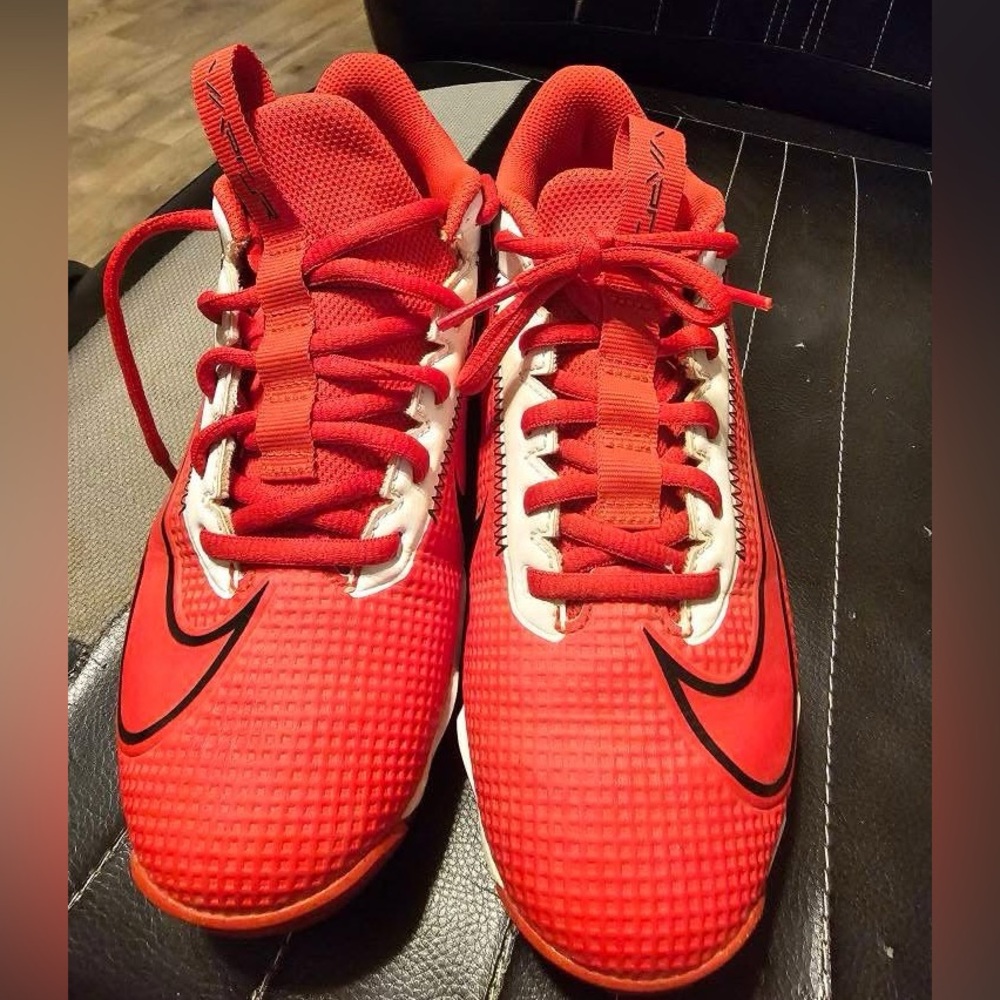 Nike Red and Black Sneakers